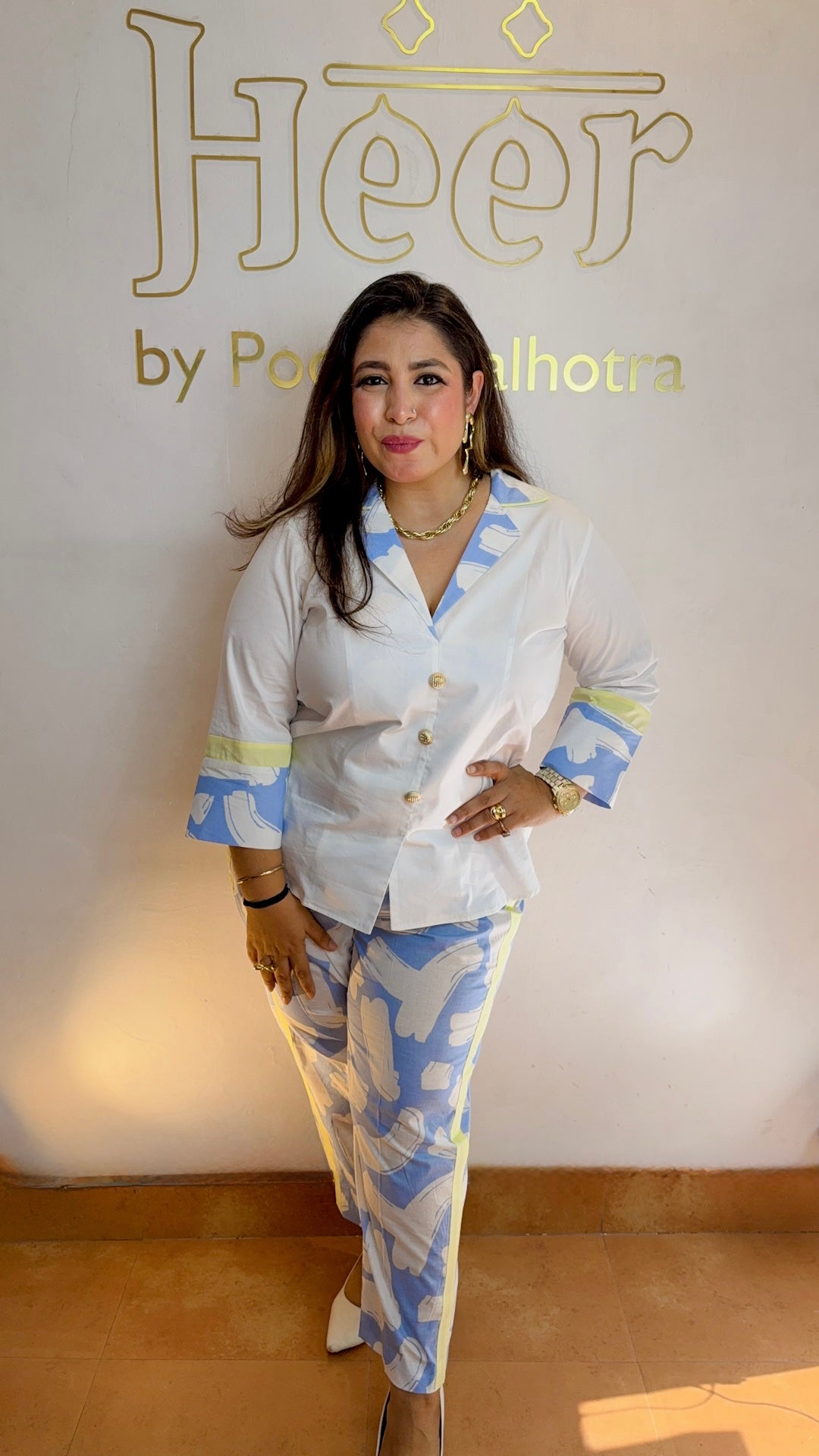 Blazer style co ord set