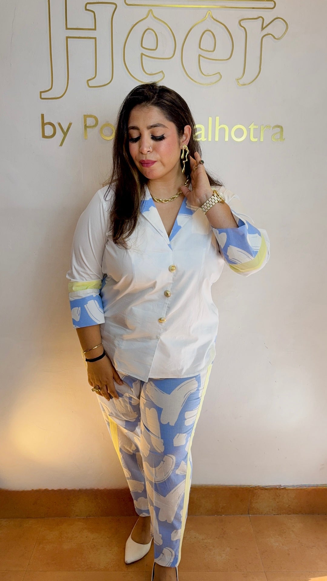 Blazer style co ord set
