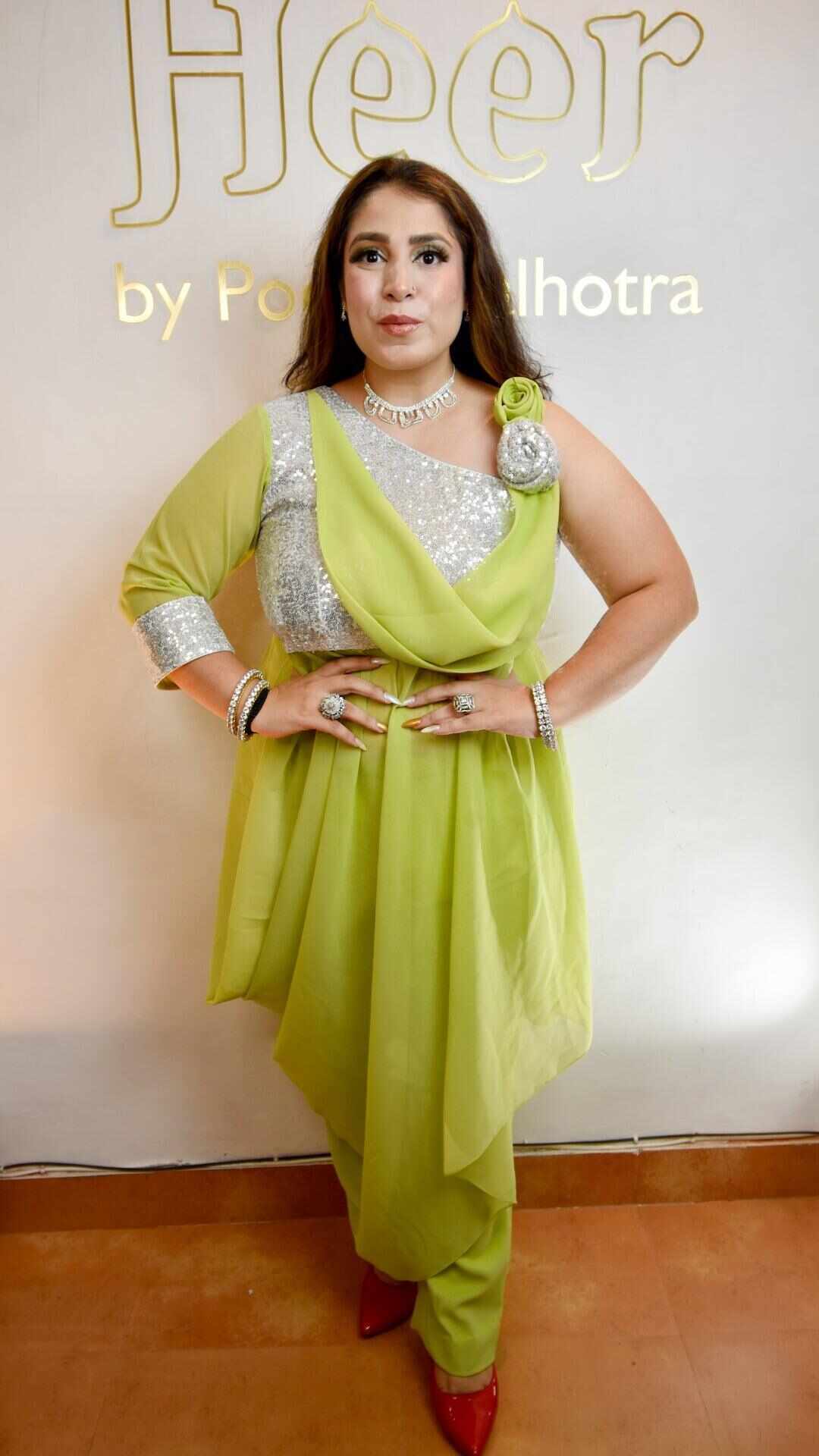 Glamourous Drape Dress - Heer by Pooja