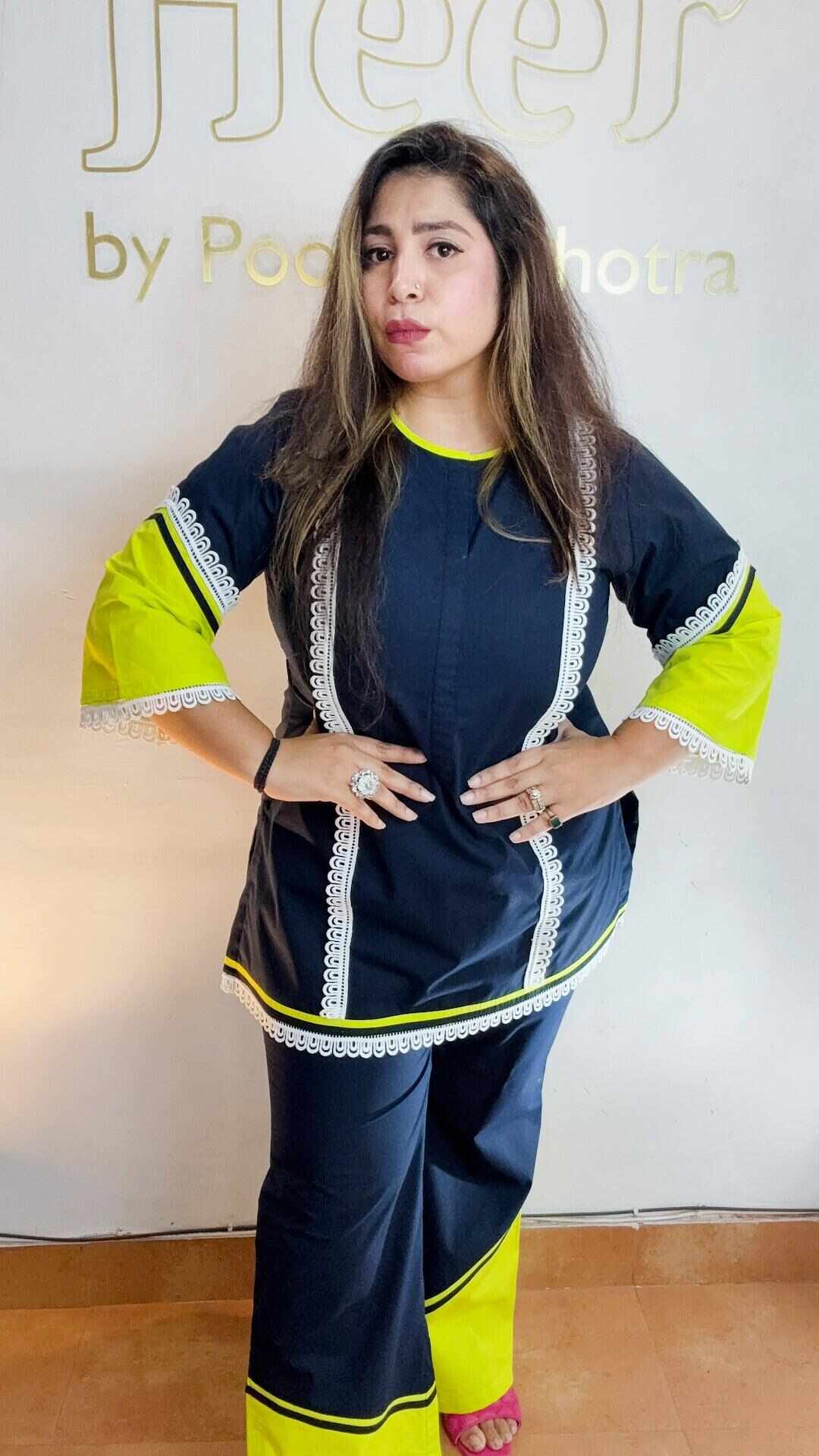Cotton Co-ord set Heer by Pooja