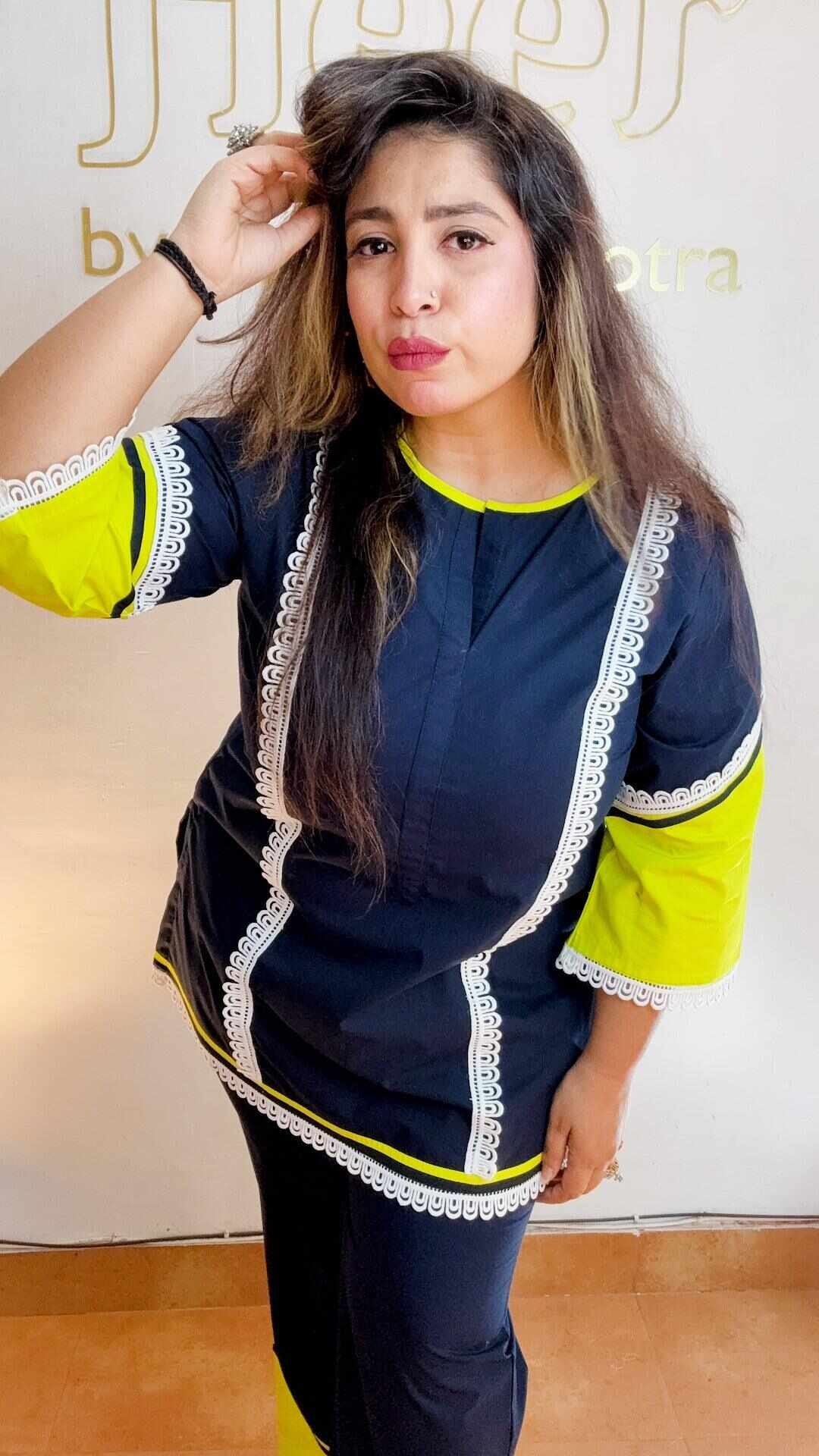 Cotton Co-ord set Heer by Pooja