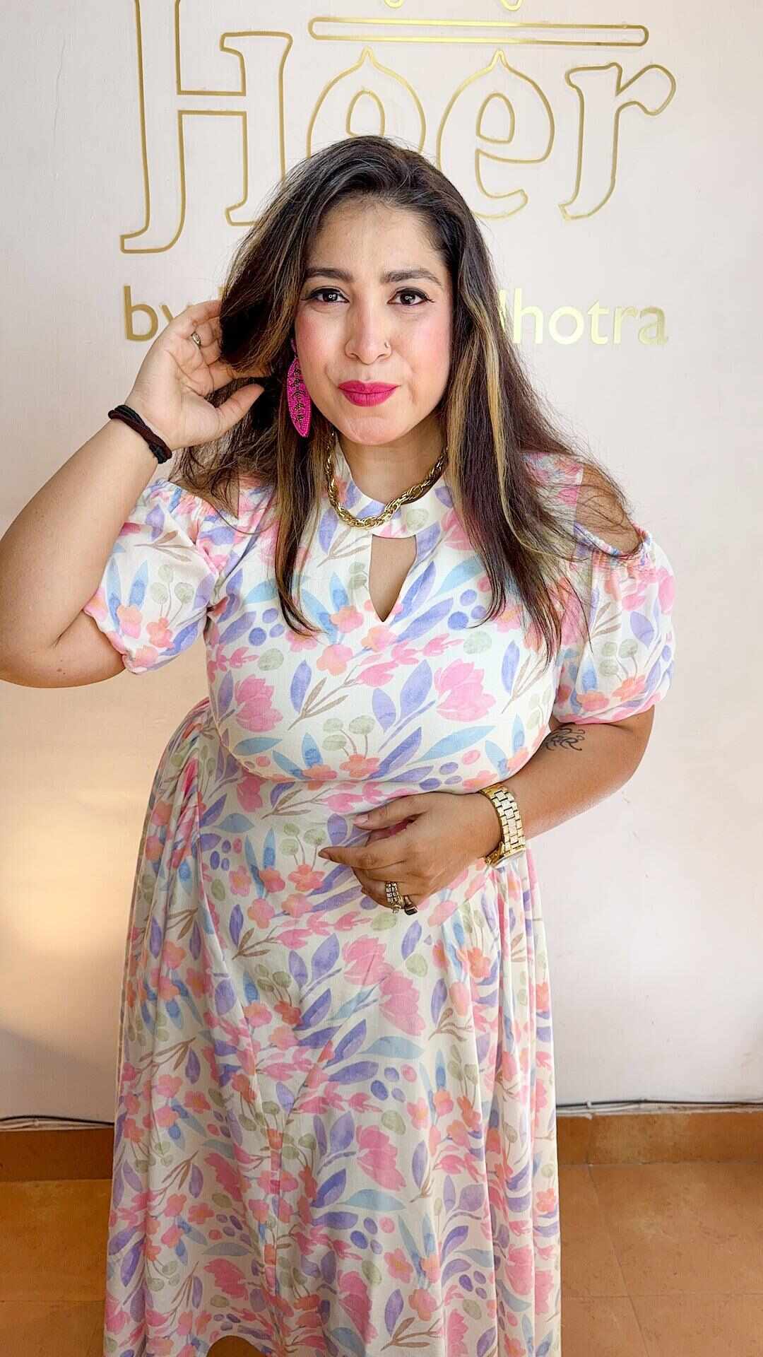 Floral maxi dress Heer by Pooja