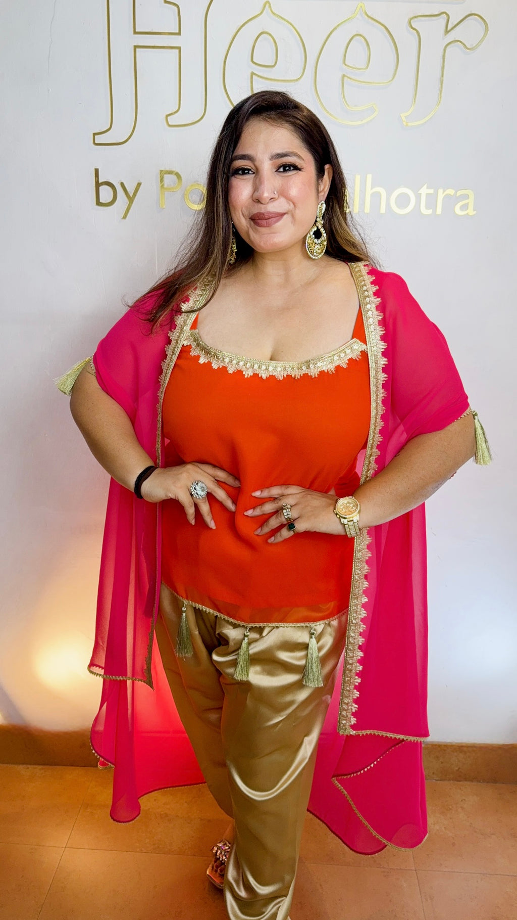 Glow up drape outfit