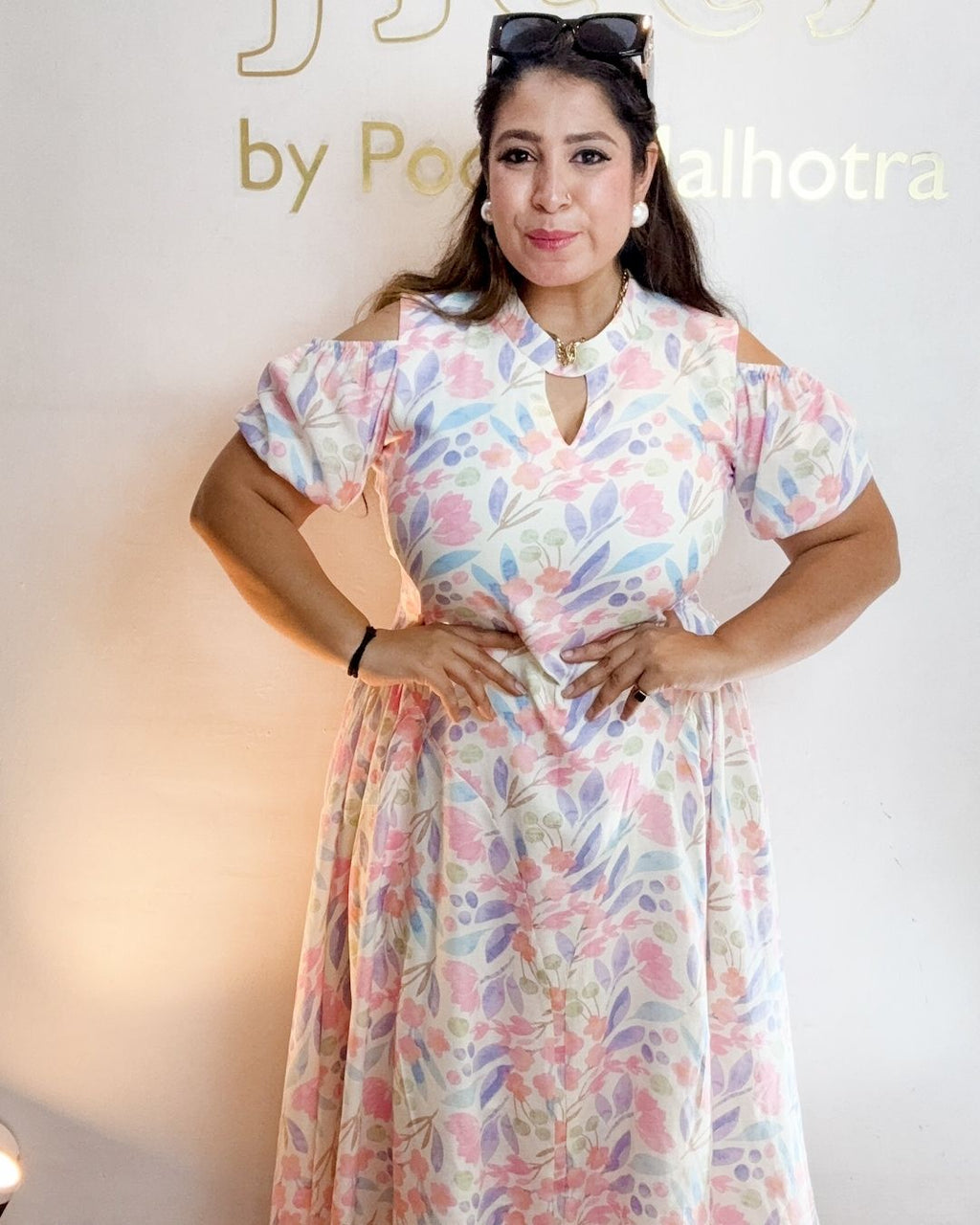 Floral maxi dress