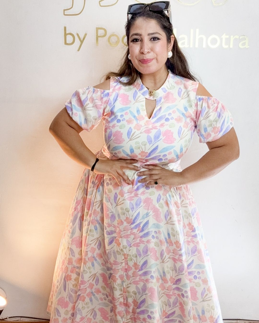 Floral maxi dress