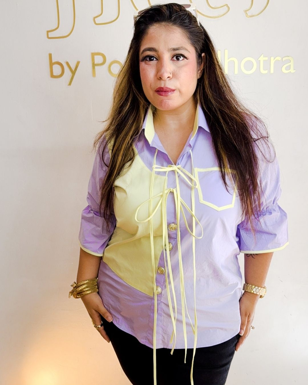 Lemon Lilac shirt