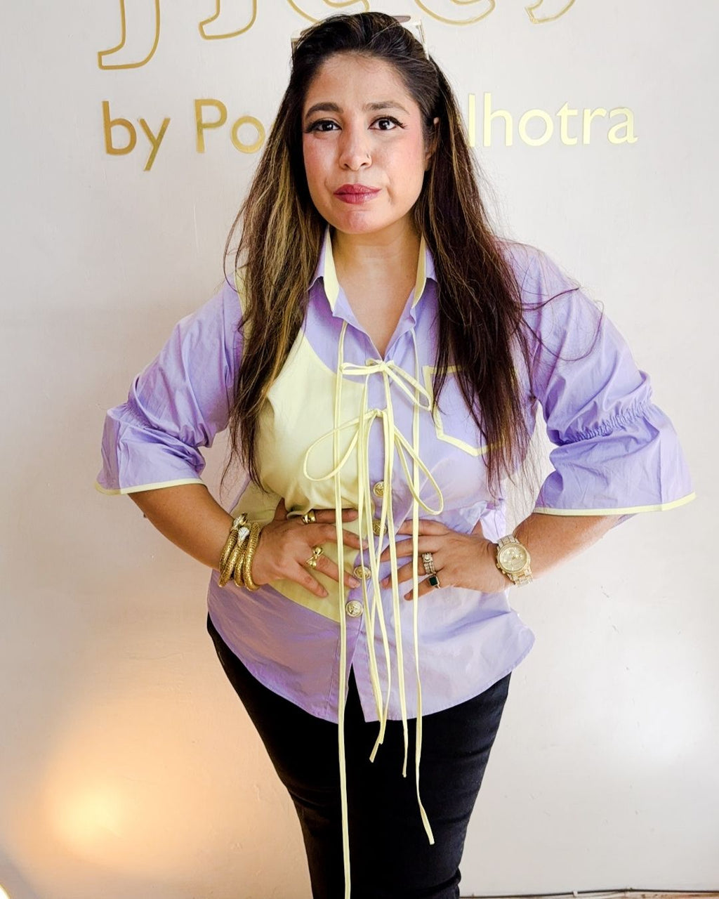 Lemon Lilac shirt
