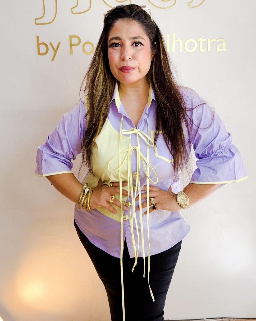 Lemon Lilac shirt