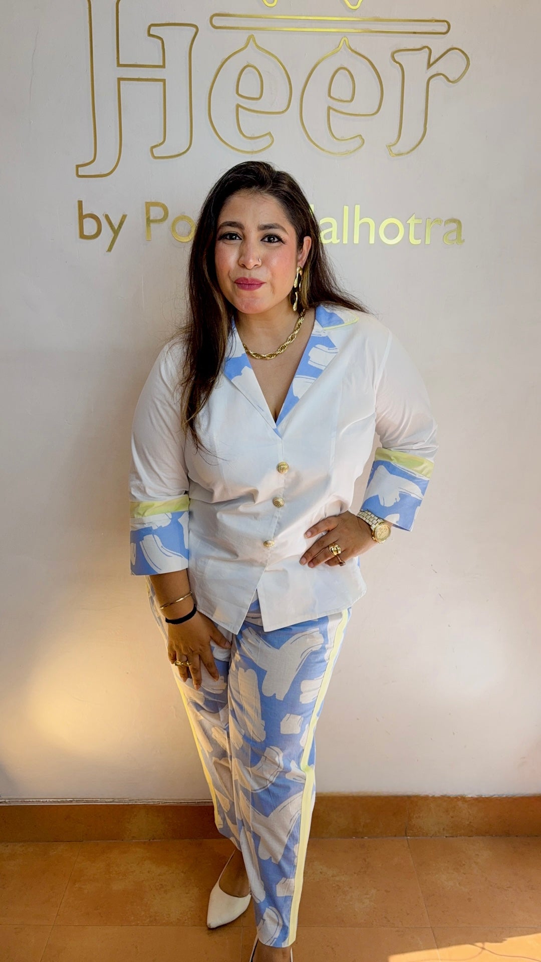 Blazer style co ord set