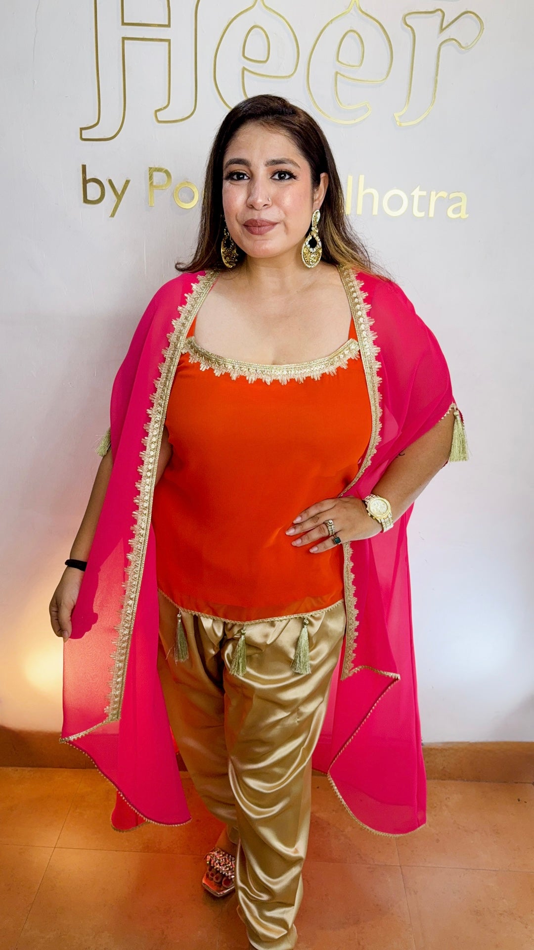 Glow up drape outfit
