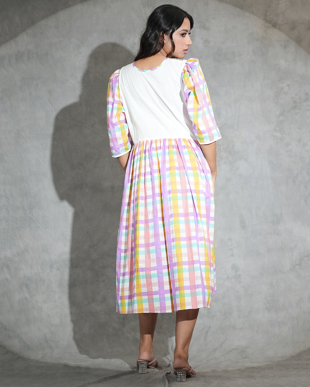 Candy check dress