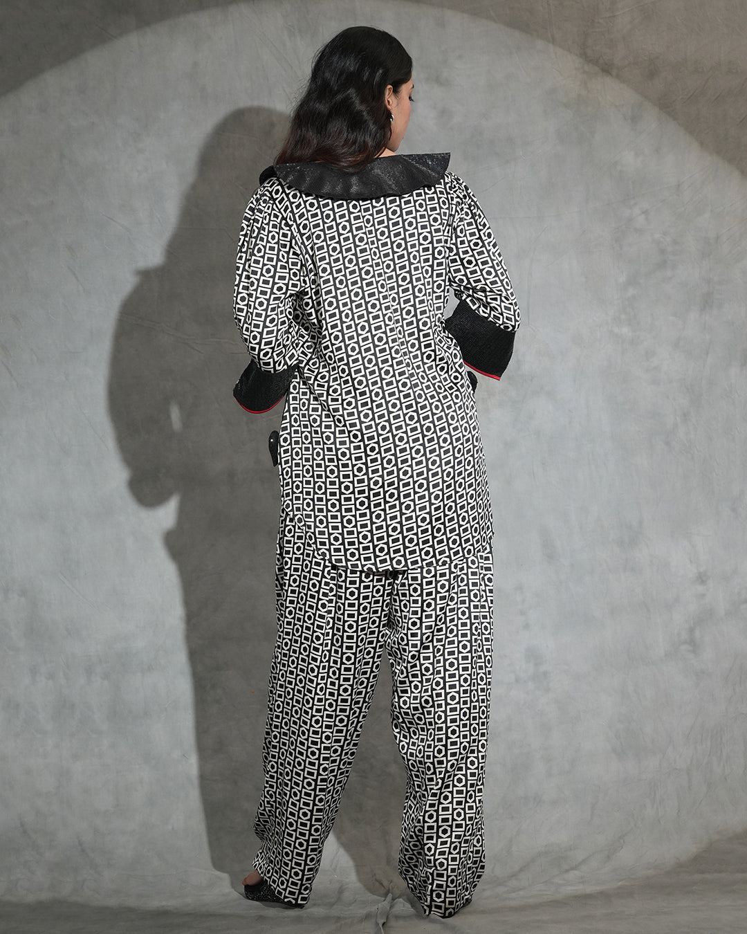 Monochrome Co ord Set