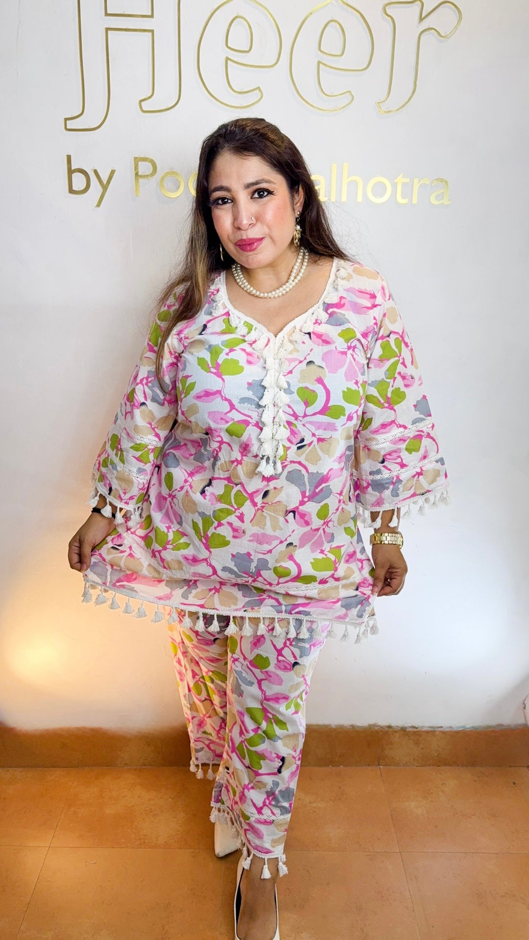 Blush cotton crush set