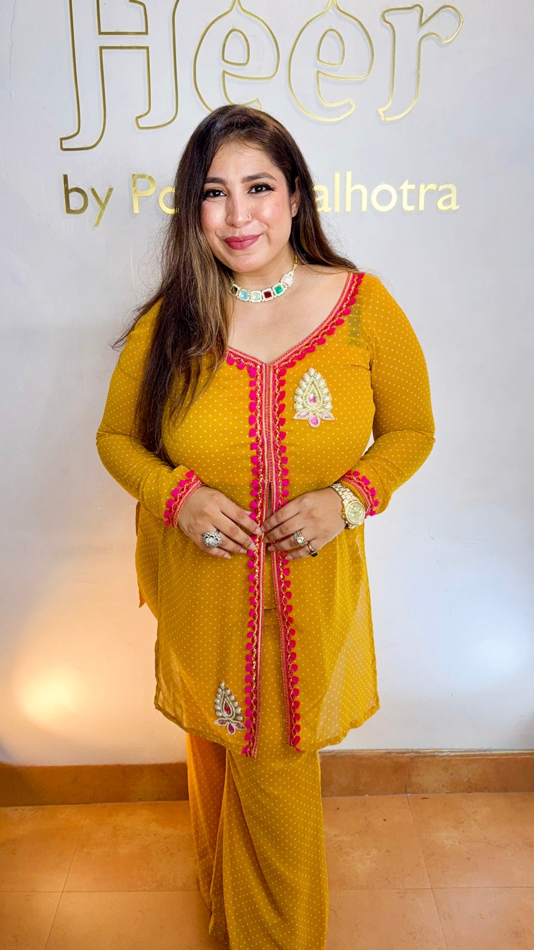 Marigold Tunic set