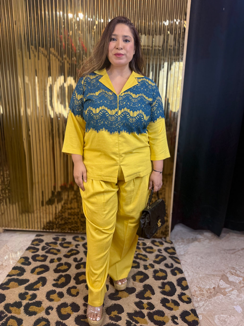Pure linen co ord
