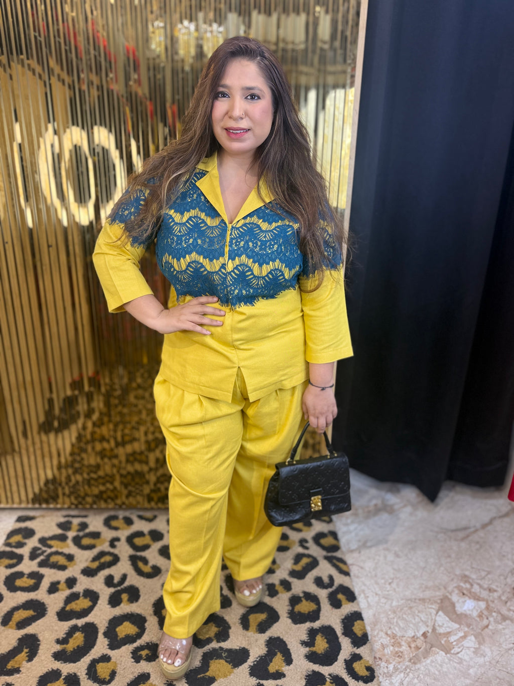 Pure linen co ord