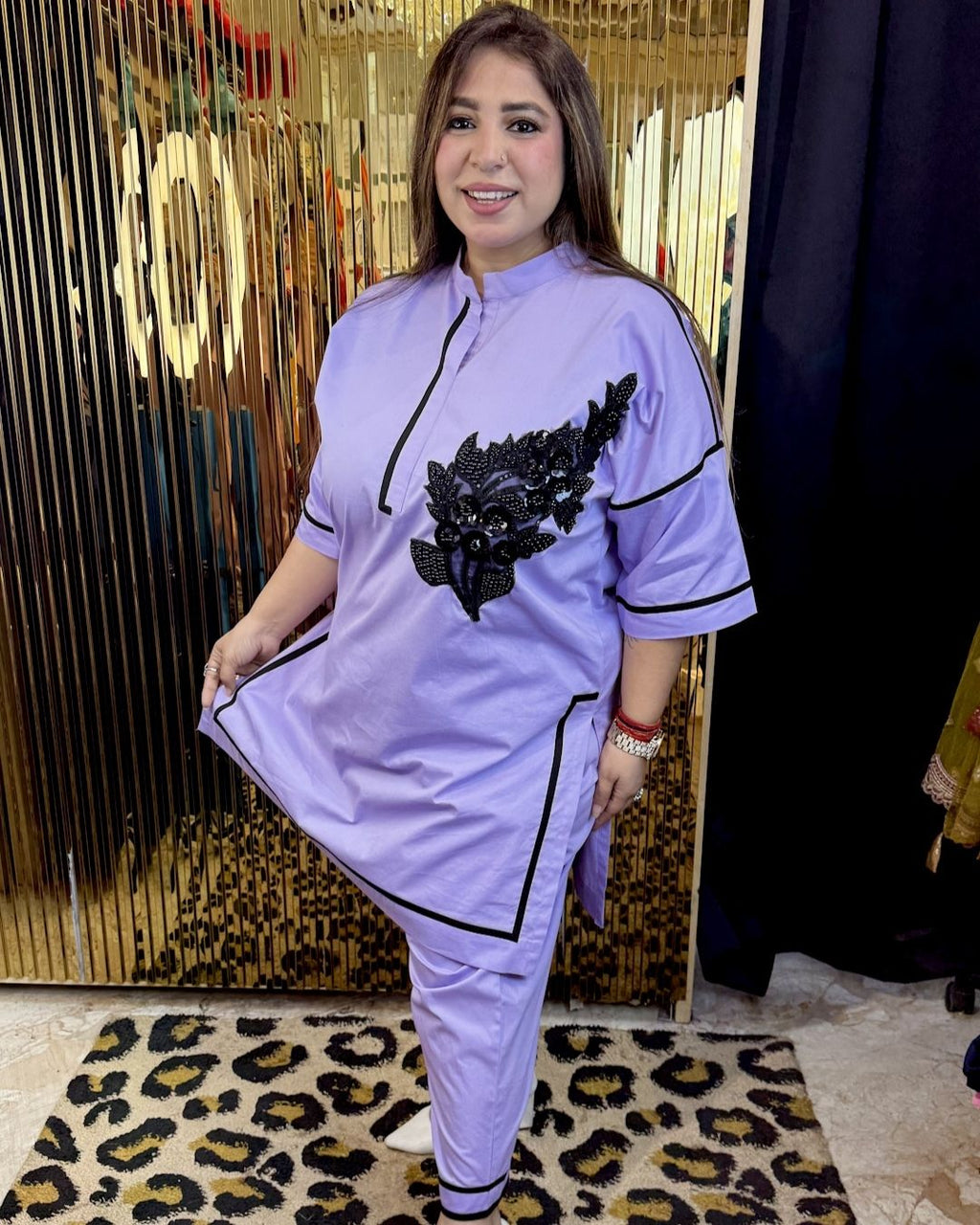 Purple co-ord set