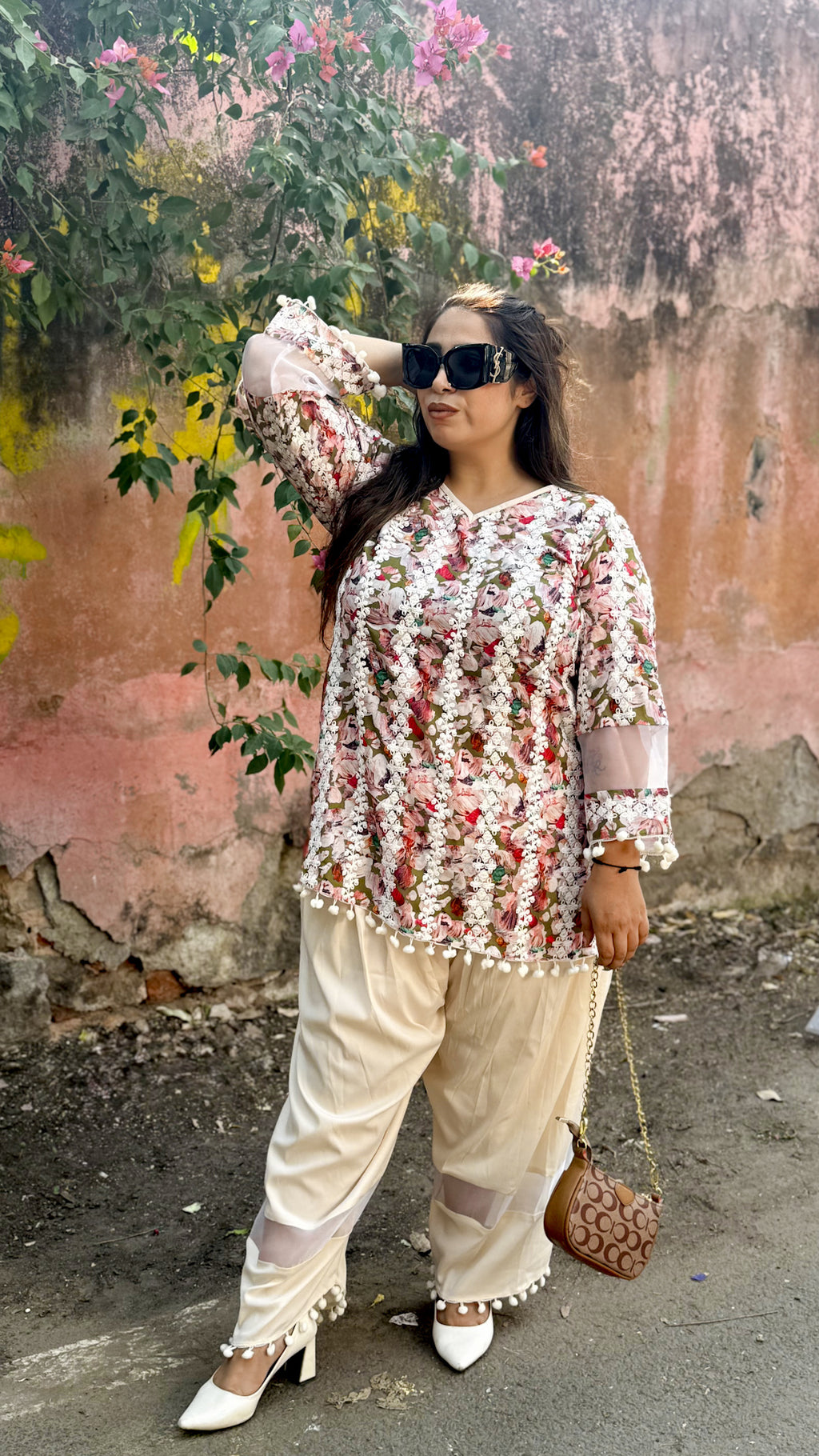 Floral Farsi Salwar Set