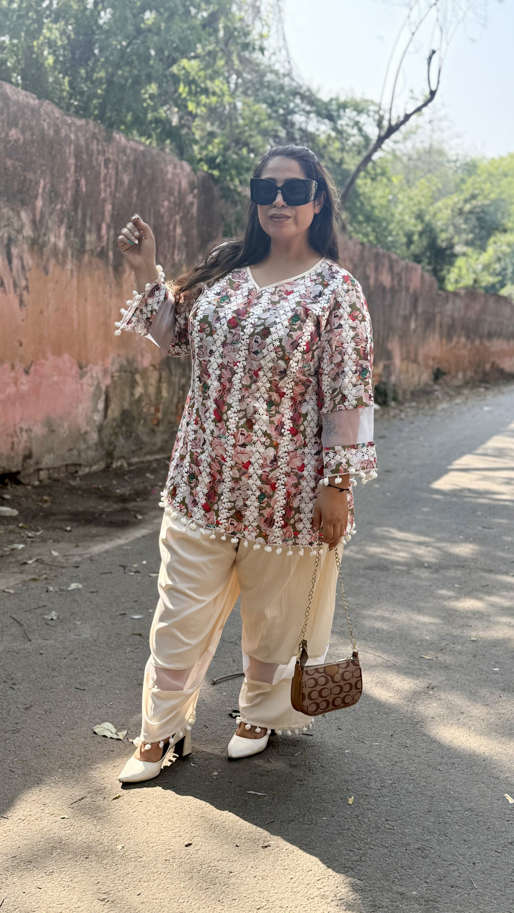 Floral Farsi Salwar Set